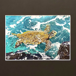 Honu (Green Sea Turtle) Print