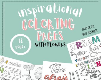 Procreate Coloring Etsy