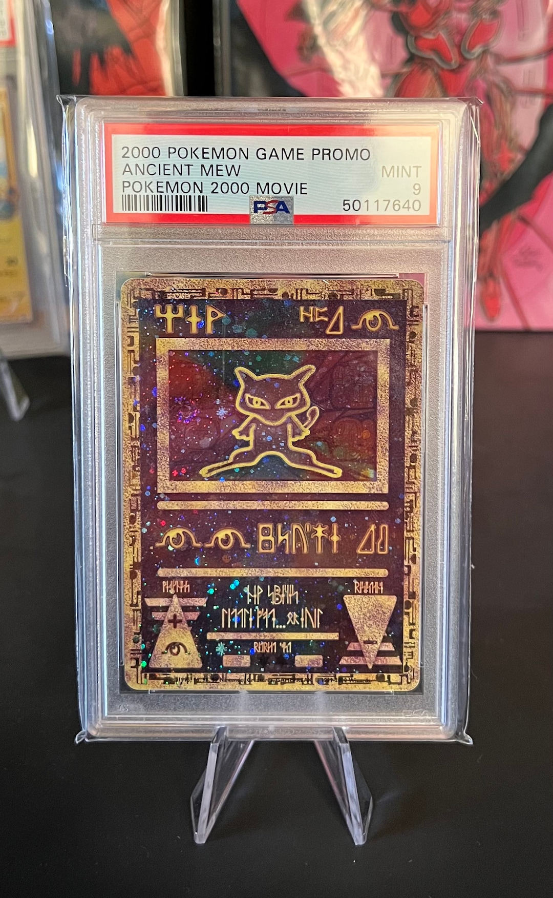 PSA 9 MINT Ancient Mew SEALED Black Star Promo HOLO Pokemon