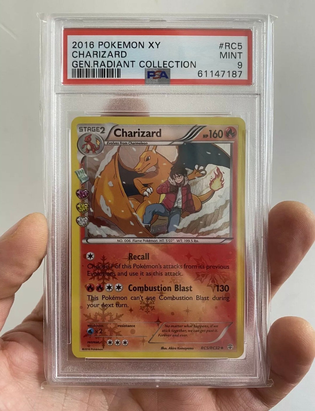ポケモンカード　リザードン　2016 PSA MINT 9 リザードンジェネレーションズ 2016 PSA 9 新品 - Etsy 日本