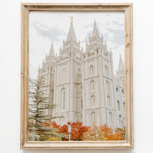 Salt Lake City Temple Print (11)
