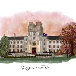 Burruss Hall - Virginia Tech