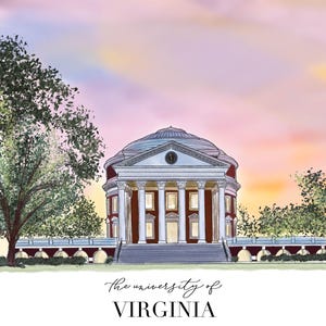 Die Rotunde der Universität von Virginia