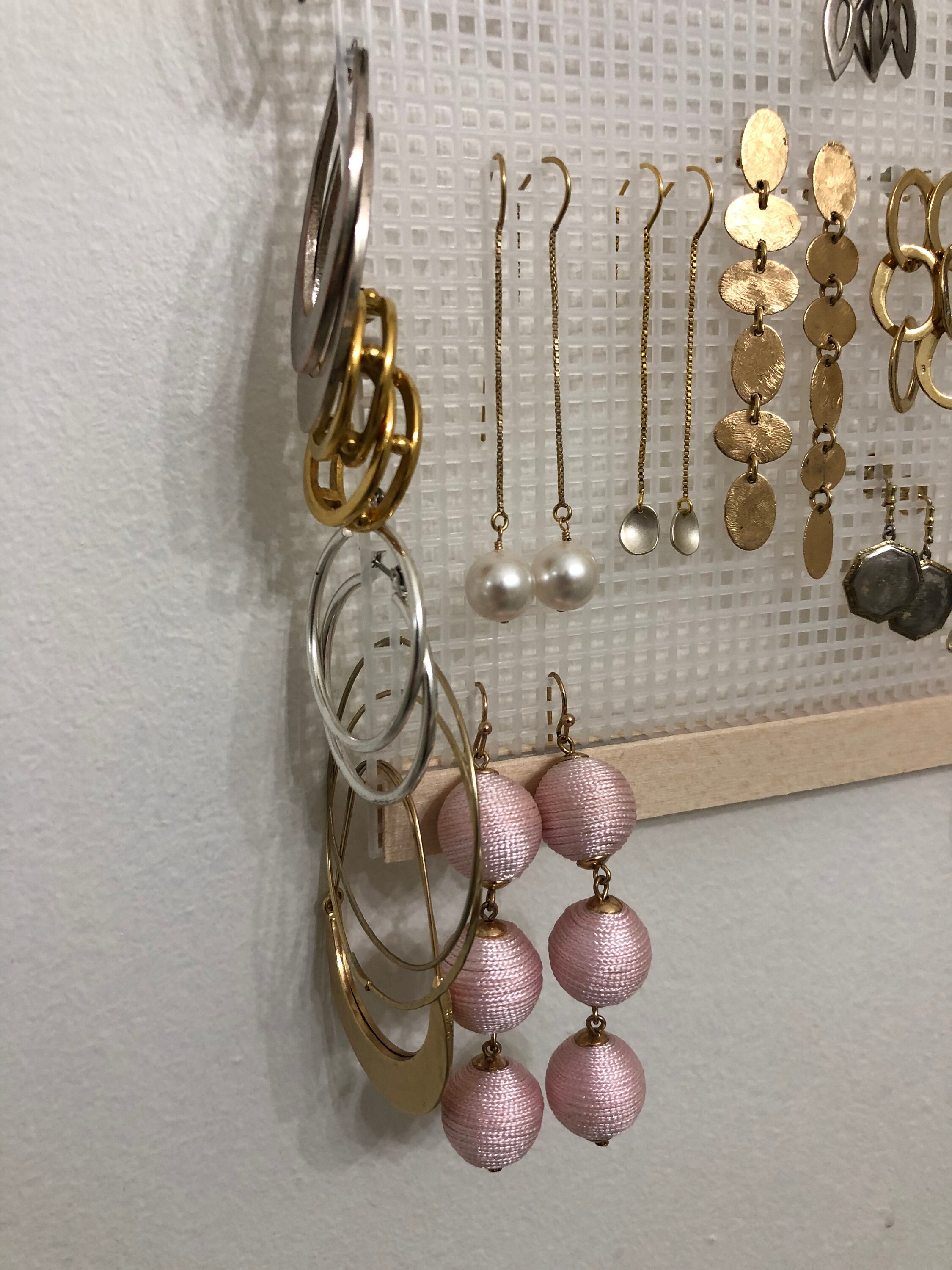 Earring Holder Wall Display Hanging Mount | Etsy