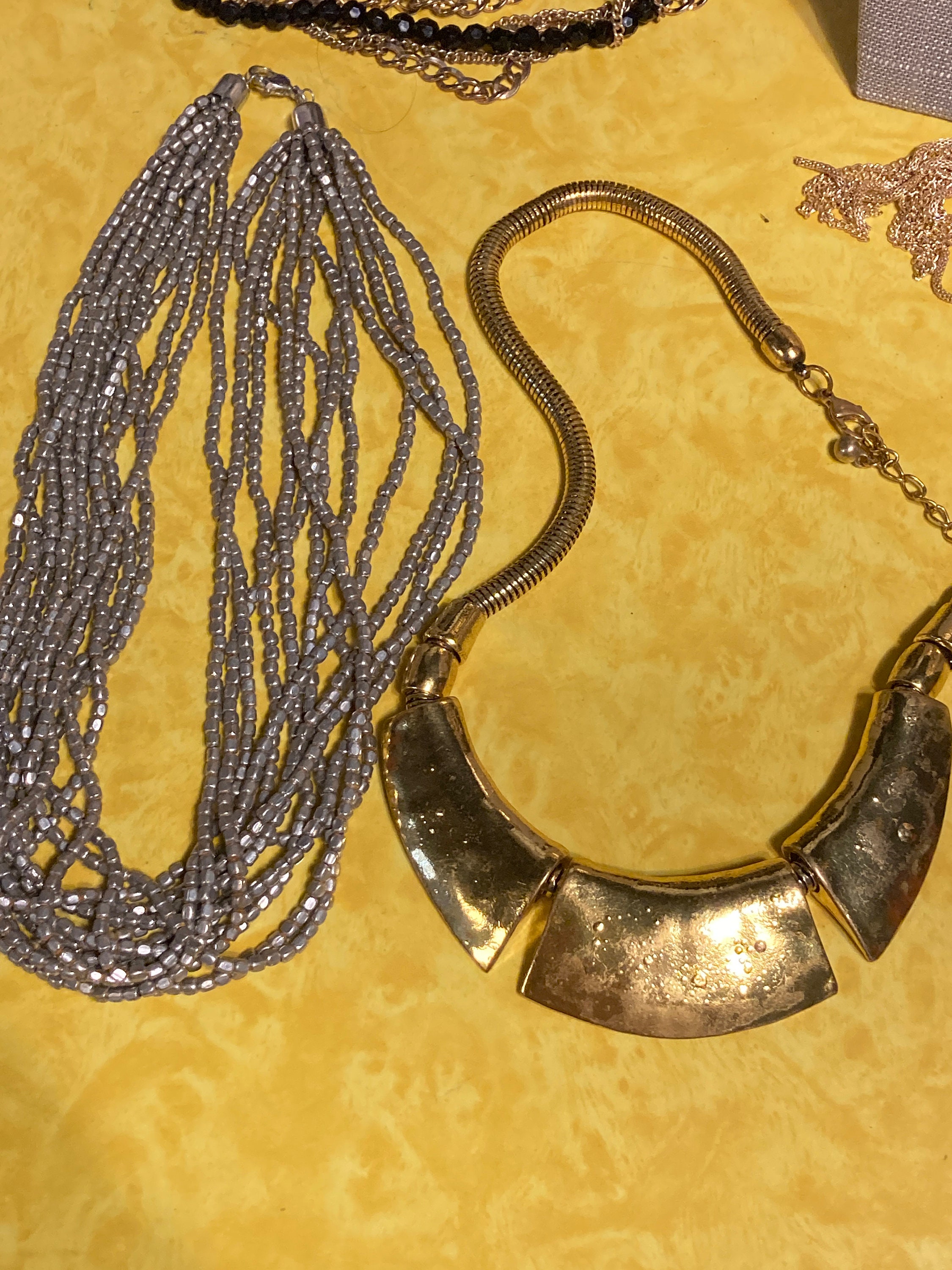 24/ Silver Chain Necklaces/gold Chain Necklace / Necklace Lot Etsy