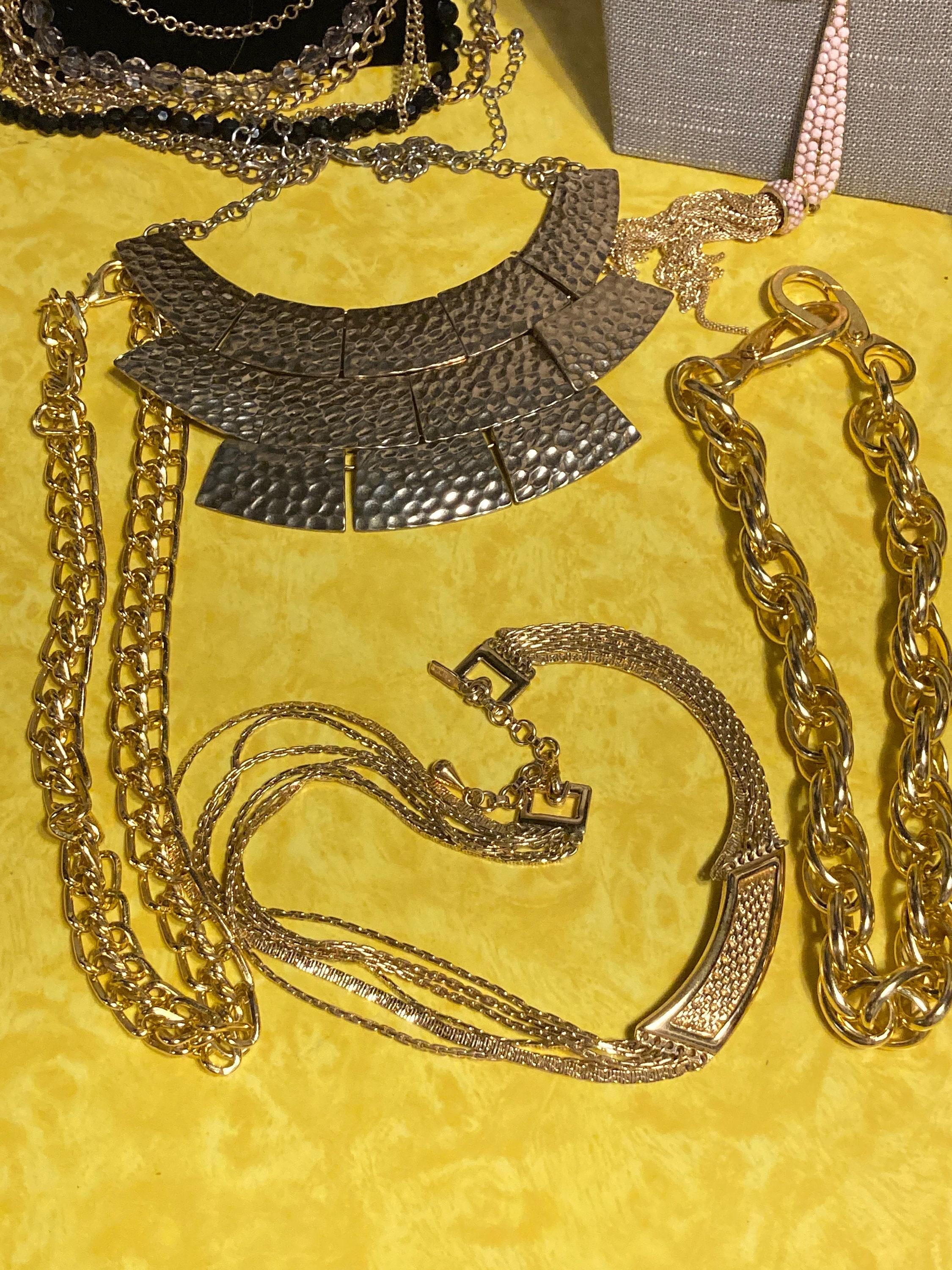 24/ Silver Chain Necklaces/gold Chain Necklace / Necklace Lot Etsy