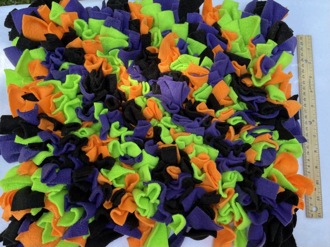 LARGE Halloween Snuffle Mat for Dogs - Dog Enrichment Mat - Treat Mat ...