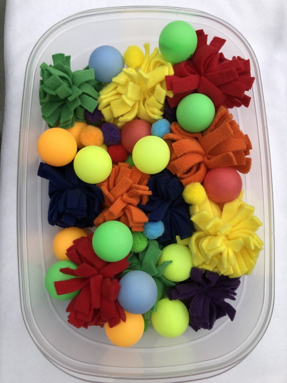 Rainbow Hedgehog Dig Box Colorful Toy Stimulation Etsy