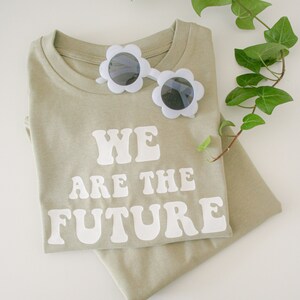 We are the future| Kids T shirt| Organic cotton T Shirt| Boho|Kids boho shirt
