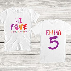 Custom Name and Age Birthday T Shirt, It&#39;s My Birthday Shirt,  Birthday Tee, Funny Birthday Girl Shirt, Birthday Party Shirt, Birthday gift