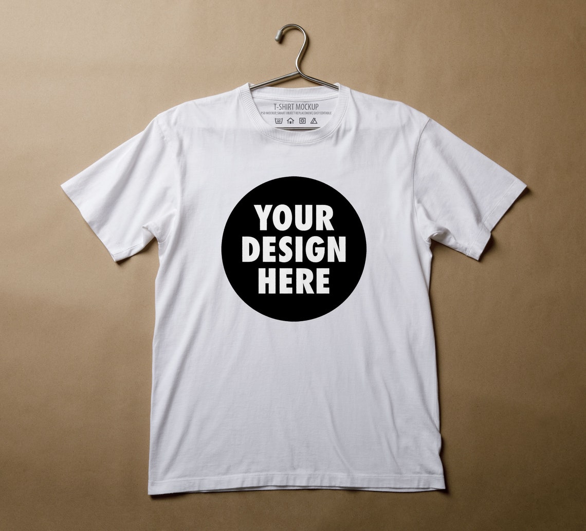 Download Easy PSD auto mockup Boho Shirt Mockup White T-shirt ...