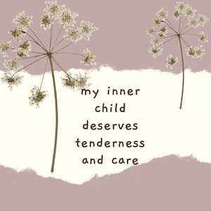 Inner Child Healing Affirmation Cards