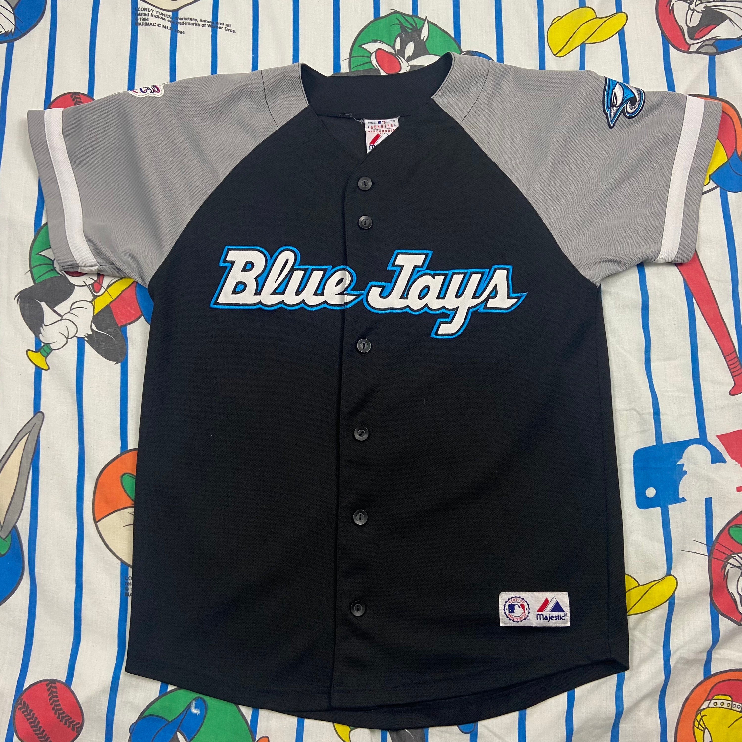 Vintage blue jays jersey Etsy