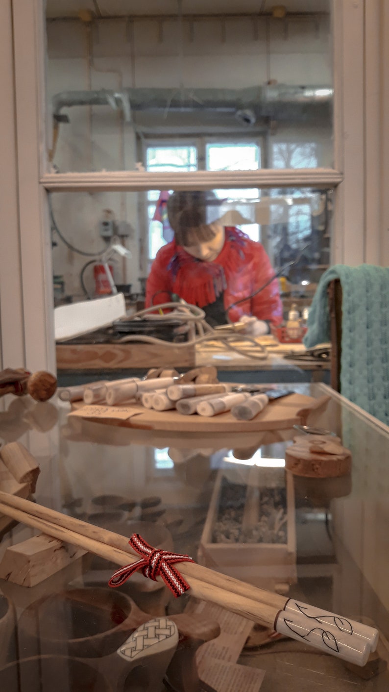 Since 1924 we make all items by hand in our workshop, located in Rovaniemi, Lapland, at the Arctic Circle.