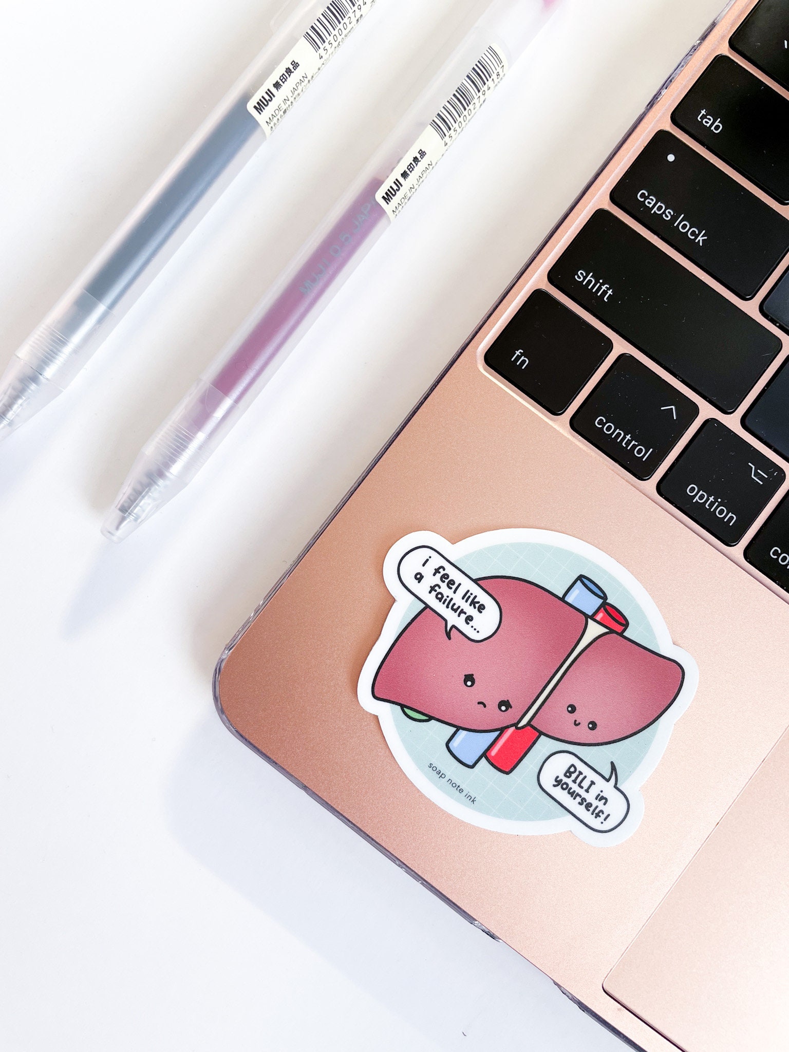 Bili in Yourself - medical sticker, decal, liver, doctor, surgeon, nurse, medical student