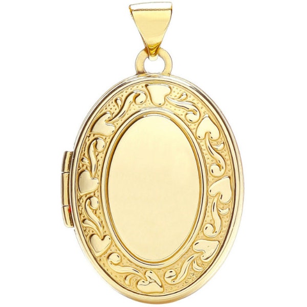 Real Gold Locket Etsy UK