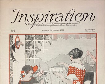 Inspiratie - Woman's Institute of Domestic Arts and Sciences - augustus 1922 - pdf