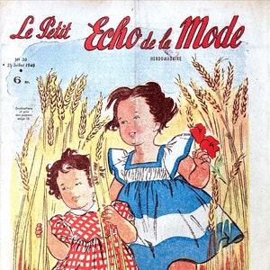 Le Petit Echo de la Mode - July 25, 1948 - PDF