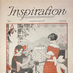 Inspiration - Woman&#39;s Institute of Domestic Arts and Sciences - August 1922 - PDF