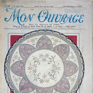 Mon Ouvrage - 15. August 1935 - PDF