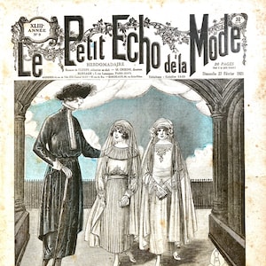 Le Petit Echo de la Mode - February 27, 1921 - PDF