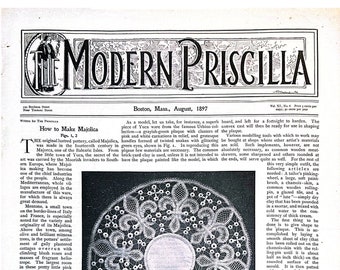 Die moderne Priscilla - August 1897 - PDF