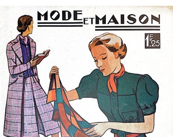 Mode et Maison - July 17, 1938 - PDF