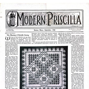La Priscilla moderna - Septiembre de 1900 - PDF
