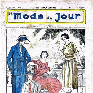 La Mode du Jour - June 16, 1921 - PDF