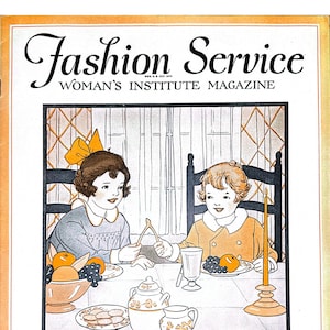 Woman’s Institute Fashion Service - November 1928 - PDF