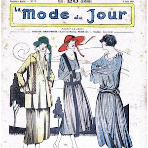 La Mode du Jour - June 9, 1921 - PDF