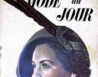 1940 年代のフランスのファッション雑誌 - Petit Echo de la Mode