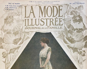 La Mode Illustree - June 30 1912 - PDF - Etsy