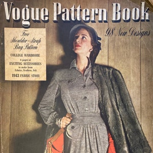 Vogue Pattern Book - October/November 1943 - PDF