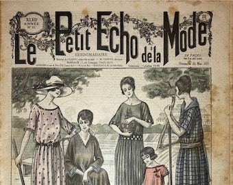 Le Petit Echo de la Mode - 1921 年 5 月 22 日 - PDF