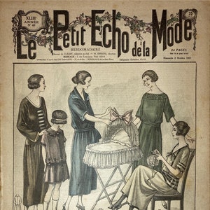 Le Petit Echo de la Mode - October 2, 1921 - PDF