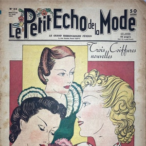 Le Petit Echo de la Mode - August 15, 1937 - PDF