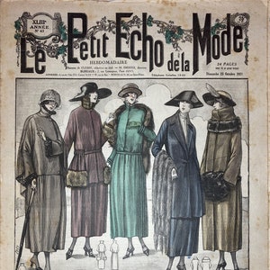 Le Petit Echo de la Mode - October 23, 1921 - PDF