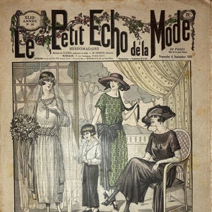 Le Petit Echo de la Mode - September 4, 1921 - PDF