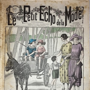 Le Petit Echo de la Mode - July 24, 1921 - PDF
