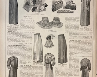 La Mode Illustree - June 30 1912 - PDF - Etsy