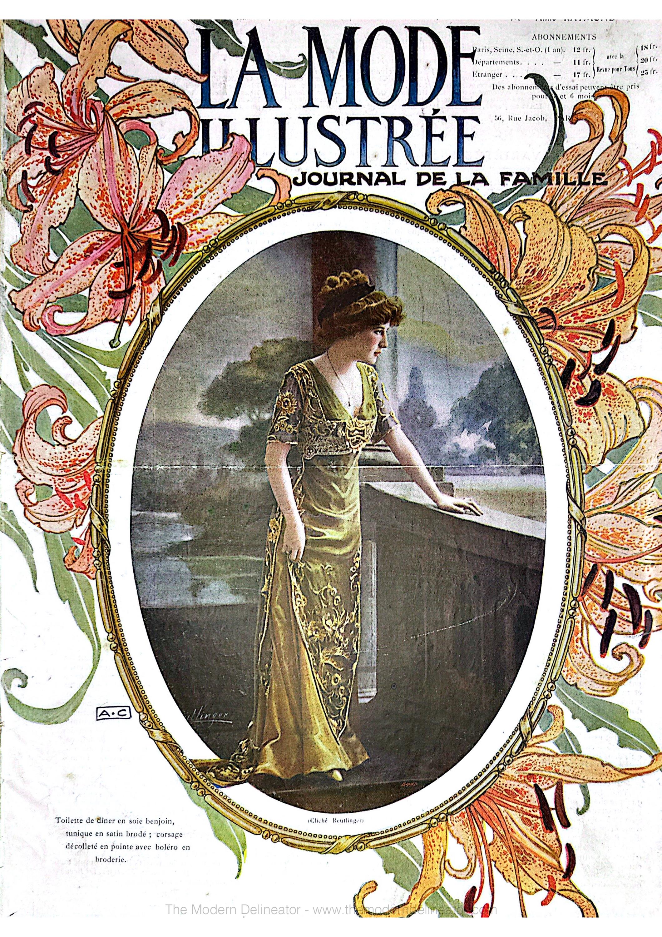1910 Fashion Magazine - Etsy