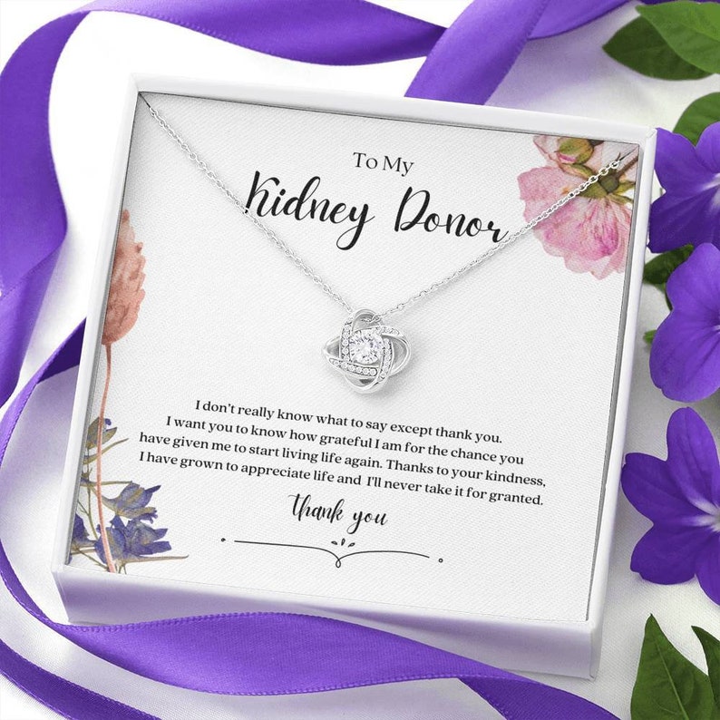 Kidney Donor Gift Kidney Transplant Jewelry Organ Donor Etsy Australia