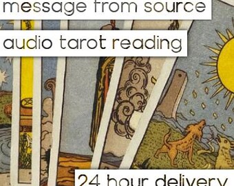Lettura dei Tarocchi Audio Messaggio dalla Fonte - 24 Ore