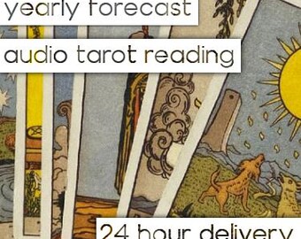 Lettura dei Tarocchi Audio con Previsioni Annuali - 24 Ore