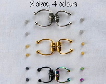 Nose Rings & Studs - Etsy UK