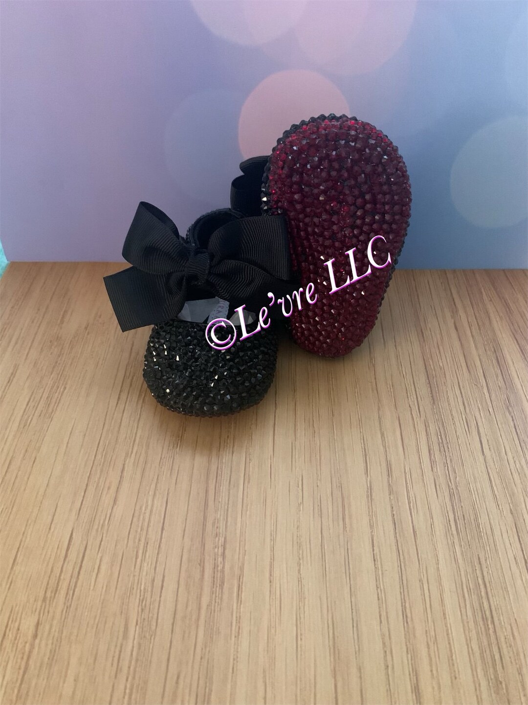 Custom Baby Bling Red Bottoms Etsy