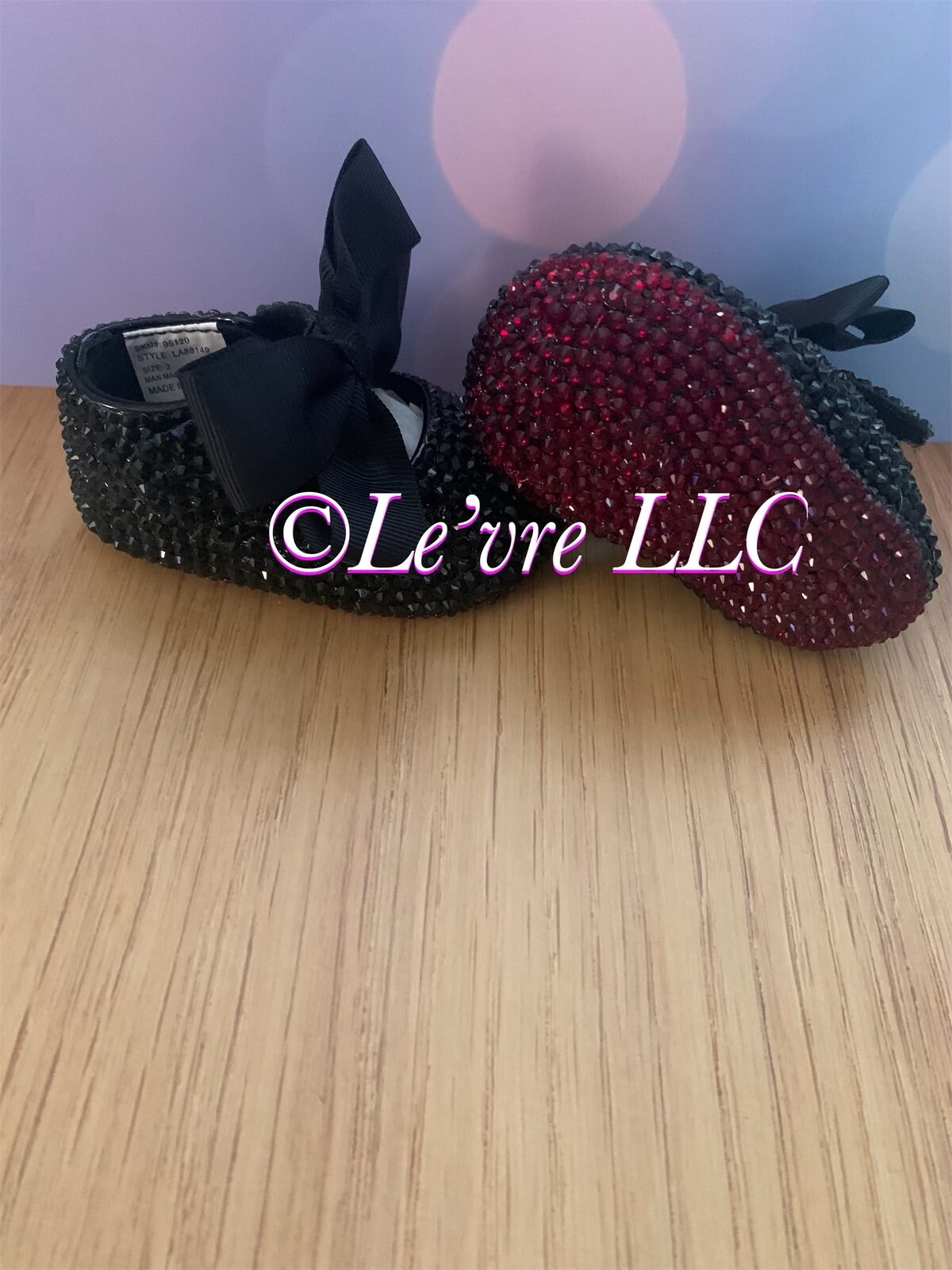 Custom Baby Bling Red Bottoms Etsy