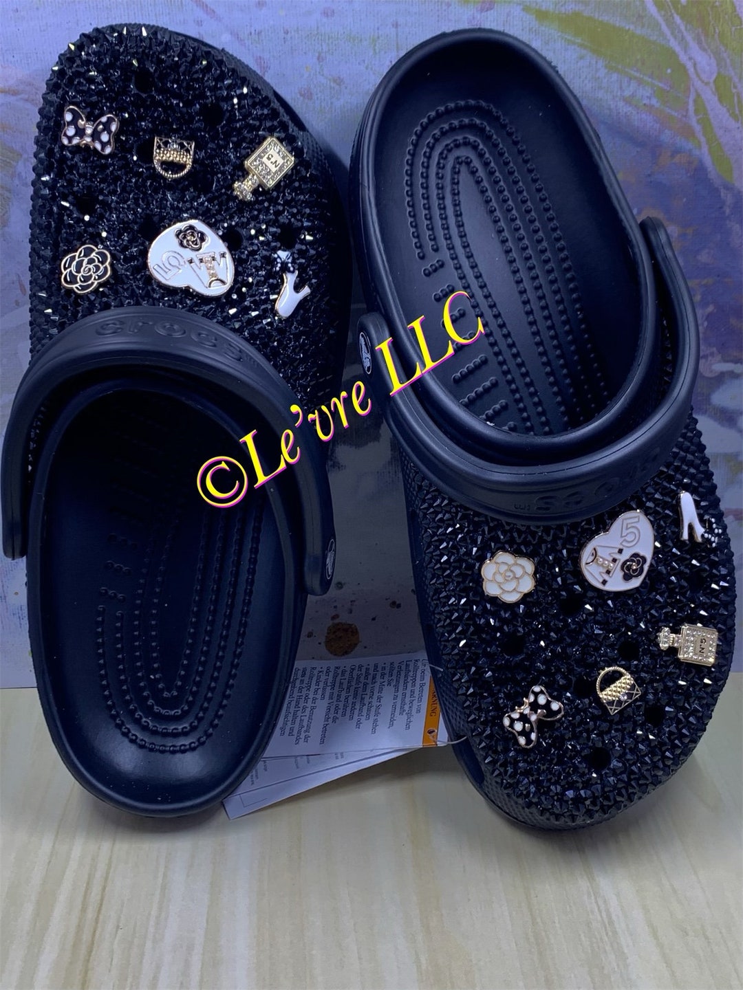 Custom Bling Crocs full Bling Etsy Finland