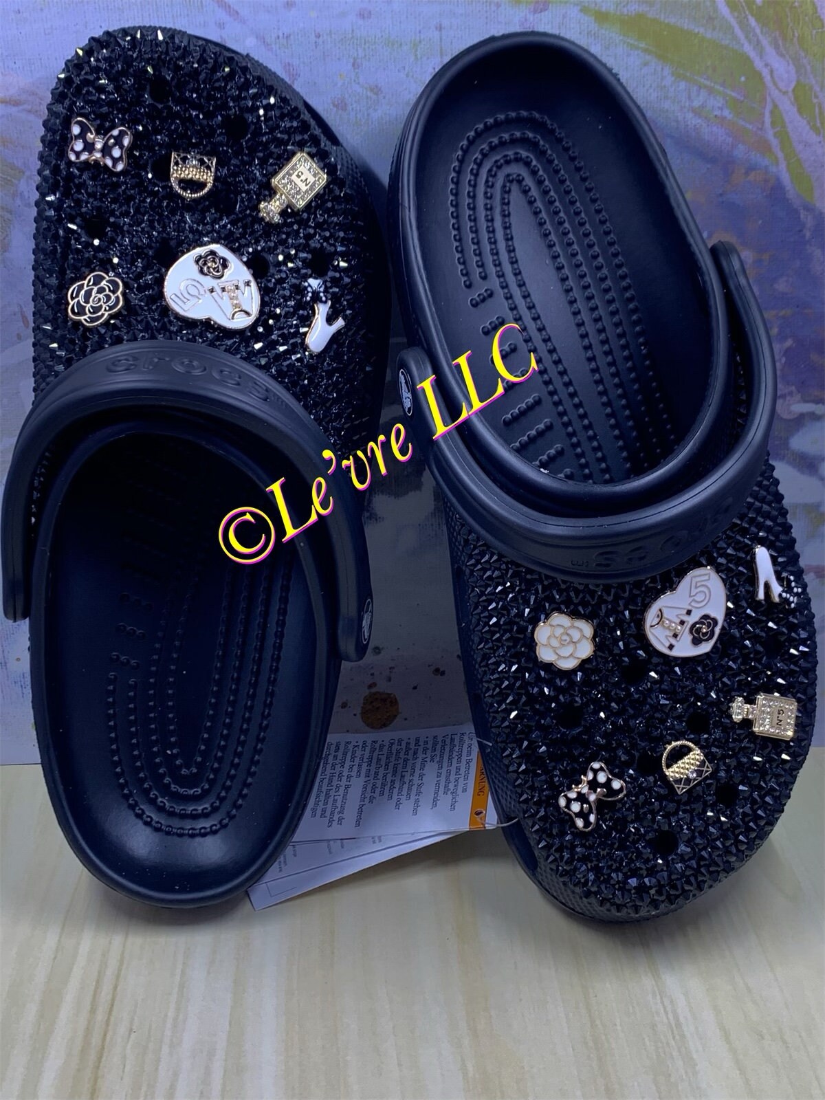 Adult Bling Crocs 